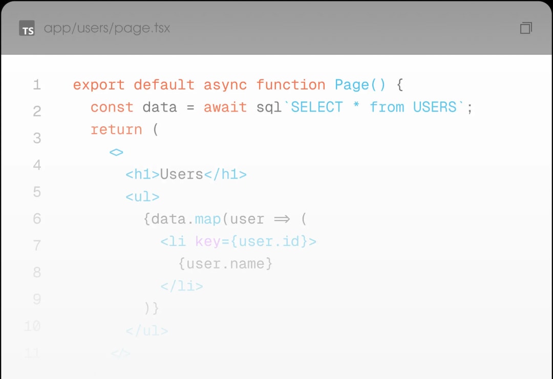 Пример кода для десктопа